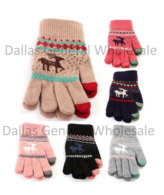 Ladies Cute Insulated Winter Gloves Wholesale