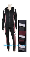 3 PC Ladies Matching Active Wears Wholesale