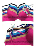 Polka Dot Full Cup Seamless Bras Wholesale