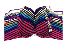 Full Cup Stripes Seamless Bras Wholesale