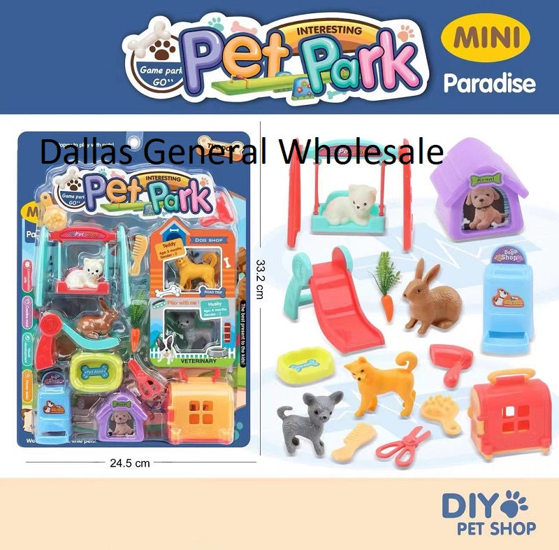 Bulk Buy Cardboard Display Pet Shop Play Set Wholesale