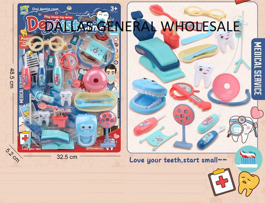 Bulk Buy Pretend Play Dentists Toy Play Set Wholesale