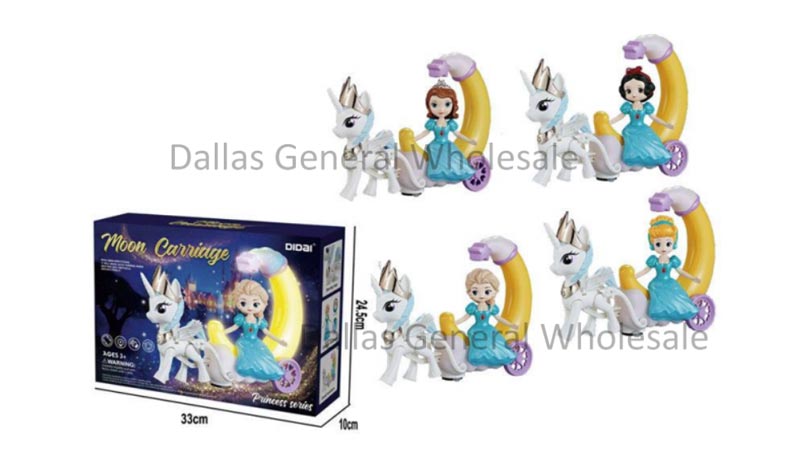 B/O Princess Carriage Play Set Wholesale MOQ 6