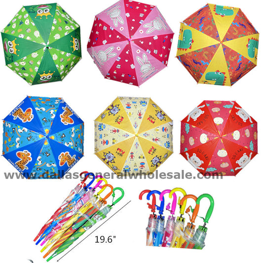 Bulk Buy Little Kids Cute Umbrellas Wholesale