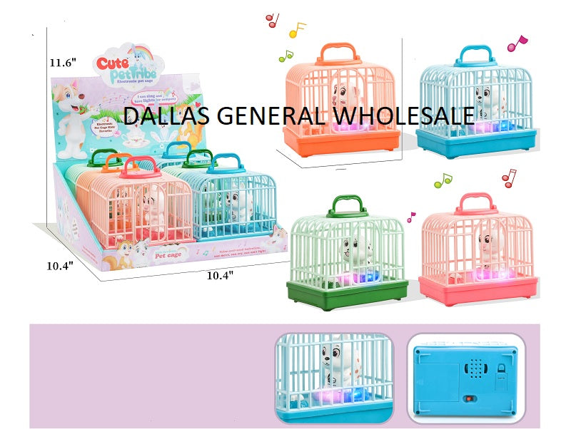 Electronic Puppy Dog Carrier Cage Wholesale MOQ 12