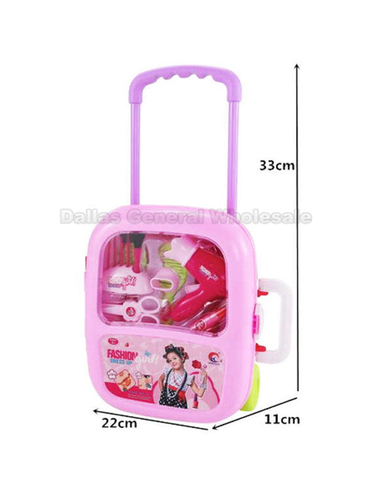 Bulk Buy Girls Beauty Guru Luggage Toy Wholesale