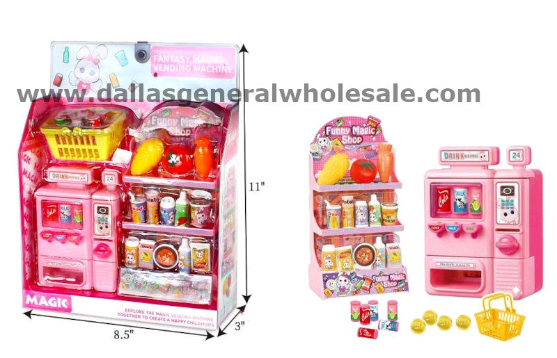 Bulk Buy Toy Magical Vending Machines Playset Wholesale