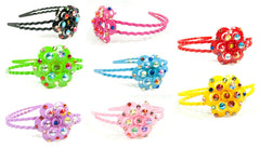 Candy Color Little Girls Hair Clips Wholesale MOQ 12