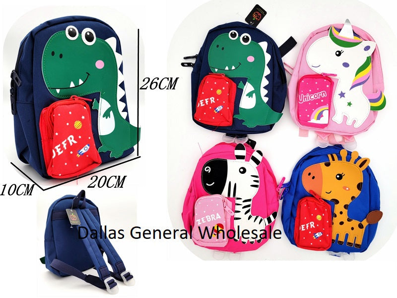 Cute Animal Backpacks Wholesale MOQ 12