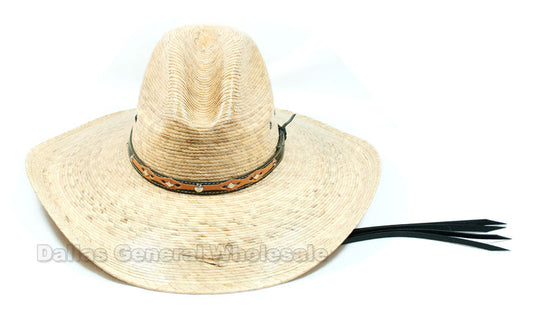 Bulk Buy Straw Sombrero Cowboy Hats Wholesale