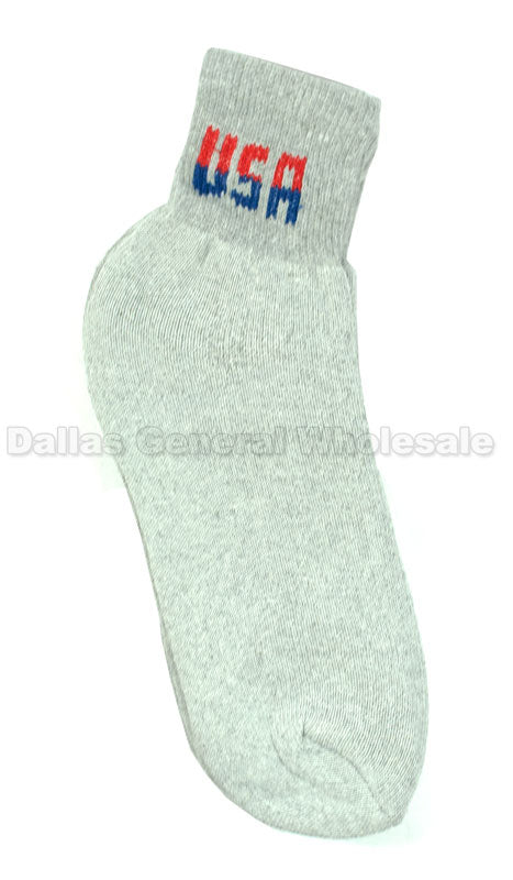 Men USA Casual Ankle Socks Wholesale