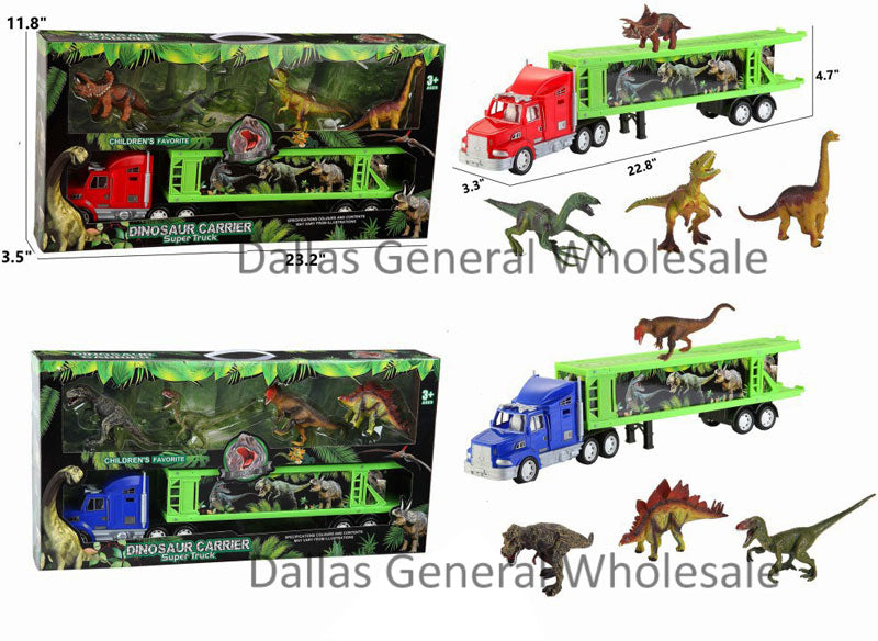 Toy Inertia 23" Dinosaur Trailer Trucks Wholesale
