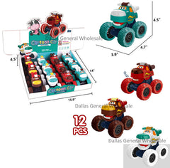 Toy Inertial 4x4 Big Wheel Bull Trucks Wholesale