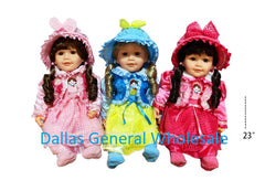Beautiful 23" Toy Baby Dolls Wholesale MOQ 3