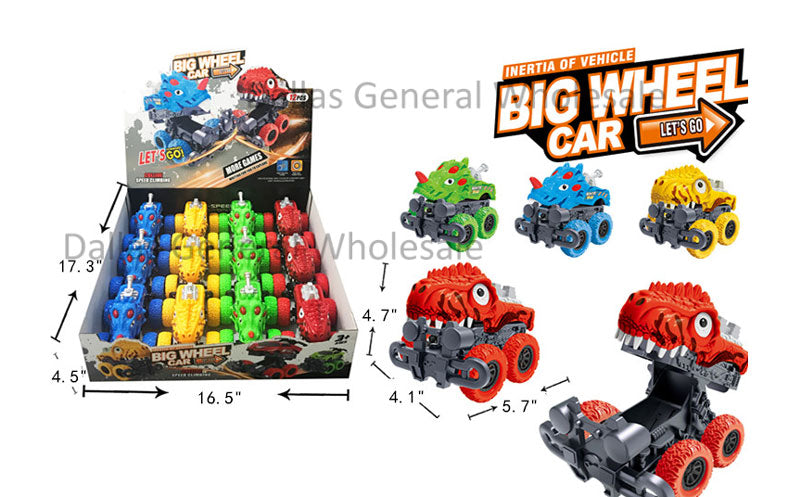 Toy Inertial Dinosaur Big Wheel Trucks Wholesale