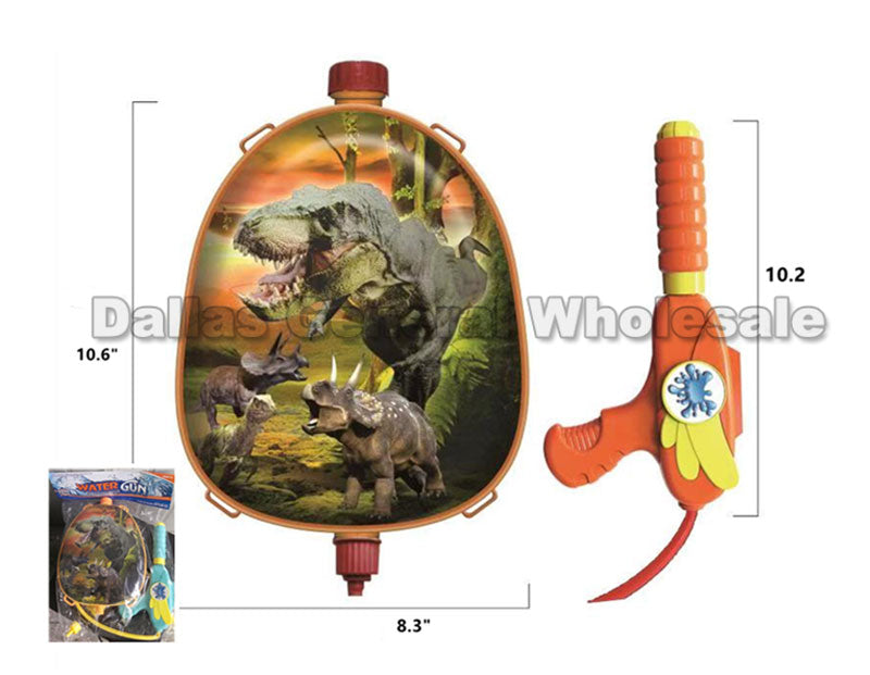 Toy Dinosaur Back Pack Water Guns Wholesale