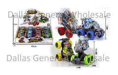 Toy Inertial Pop Up Transform Trucks Wholesale