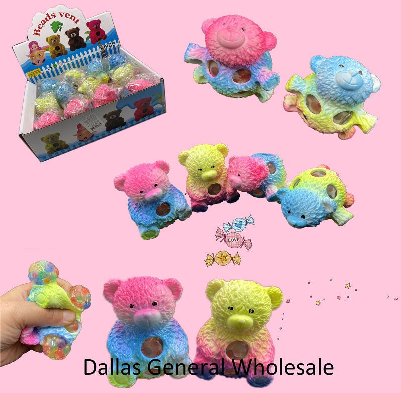 Cute Bear Squishy Orbit Balls Wholesale MOQ 12