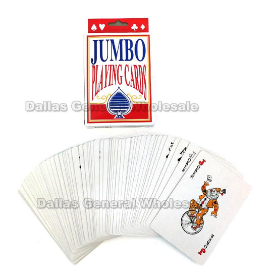 Bulk Buy Jumbo Poker Playing Cards Wholesale