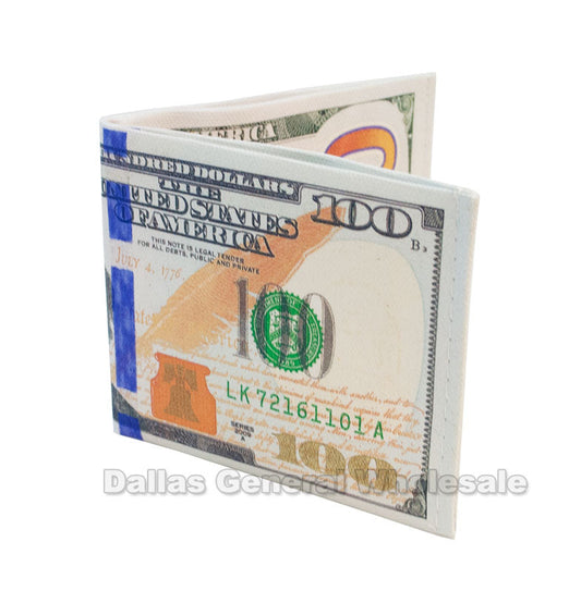 Novelty 100 Dollar Bill Wallets Wholesale