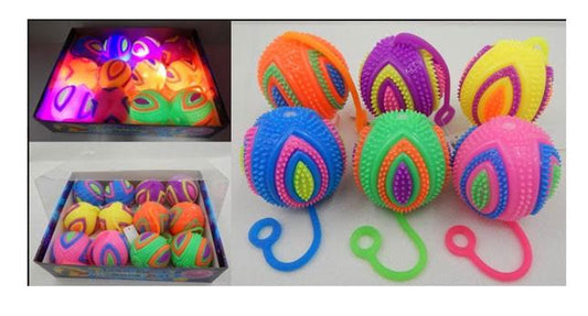 Bulk Buy Glowing Squeezable Squeaky Yoyo Balls Wholesale