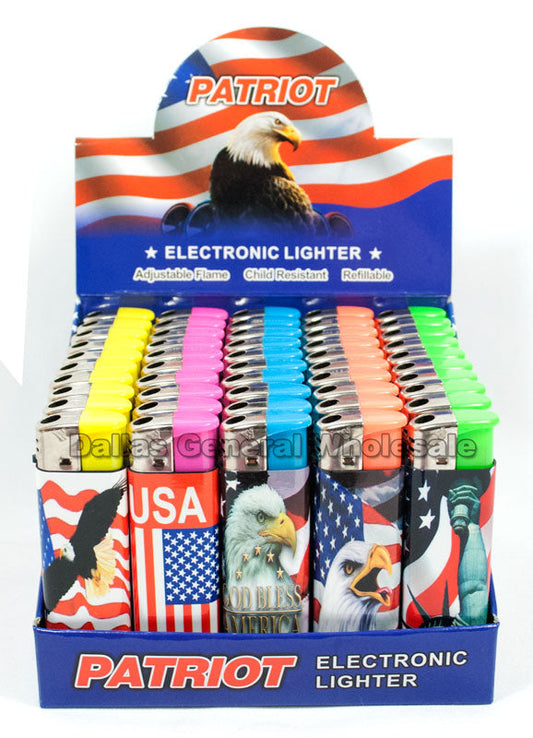 USA Printed Electronic Lighters Wholesale