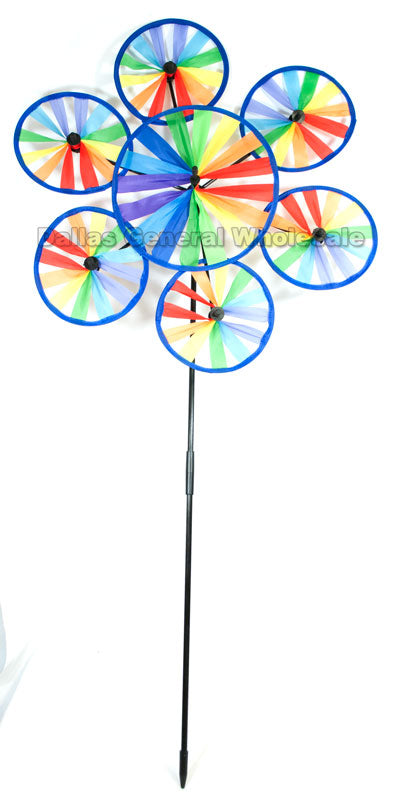 Bulk Buy Rainbow Color Windmills Wholesale