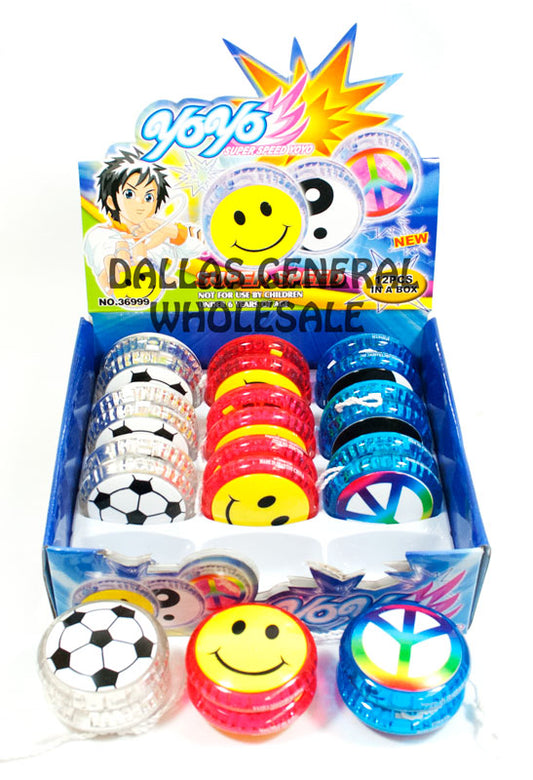 Bulk Buy Flashing Light Up YoYo Balls Wholesale