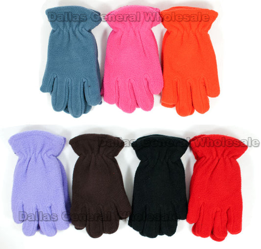 Kids Fleece Gloves Wholesale