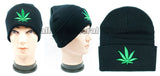 Marijuana Skull Beanie Caps Wholesale