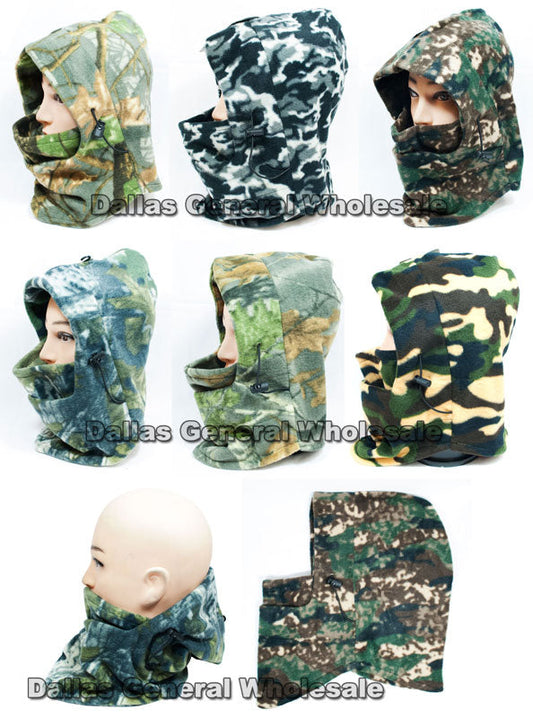 Bulk Buy Camouflage Winter Balaclava Beanie Masks Wholesale