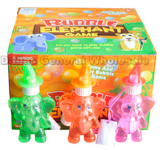 Elephant Bubble Blower with Whistle Wholesale MOQ 5