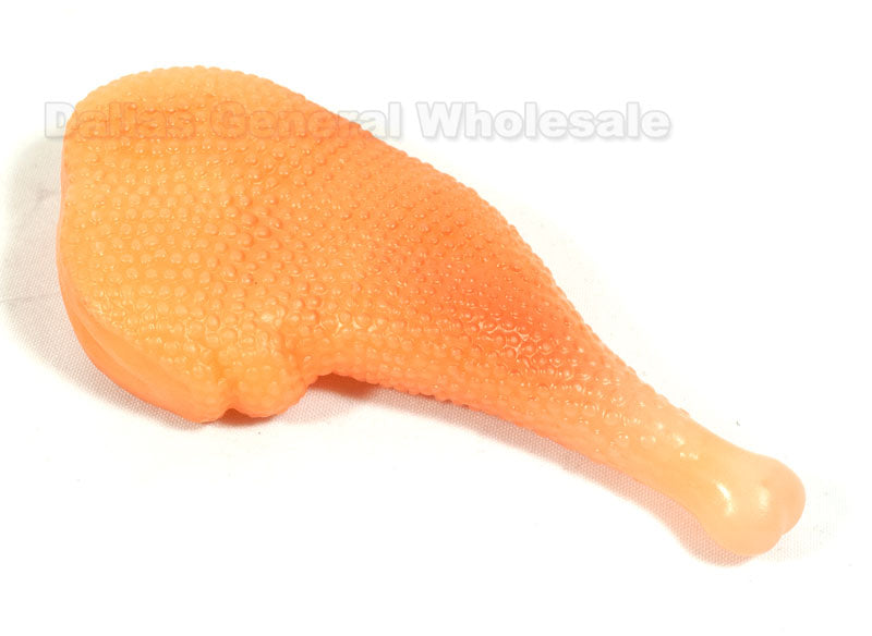 Chicken Thigh Pet Squeaky Toys Wholesale MOQ 12