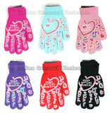 Young Girls Knitted Gloves Wholesale