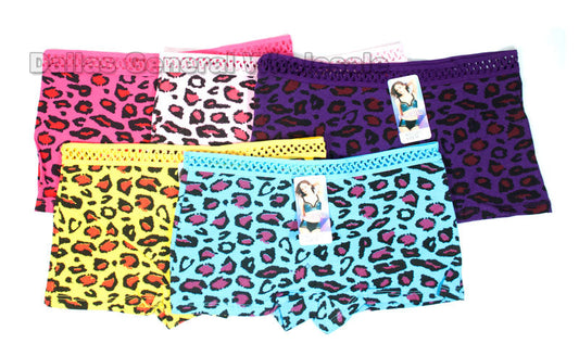 Girls Animal Printed Casual Briefs Wholesale
