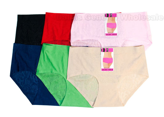 Ladies Casual Solid Color Cheeky Panties Wholesale