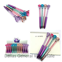 Crystal Ball Point Pens Wholesale MOQ 12