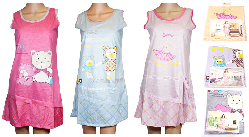 Girls Sleepwear Night Gown Wholesale