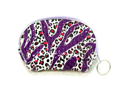 Animal Print Coin Purse MOQ 12