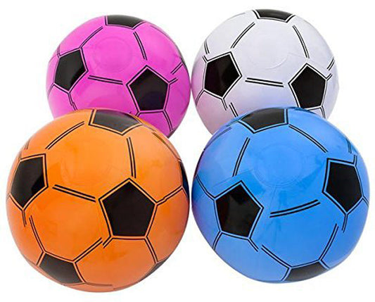 Buy ASSORTED COLORS SOCCER BALL INFLATE 16 INCH Bulk Price