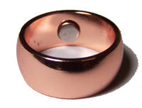 Buy PURE HEAVY COPPER WEDDING BAND MAGNETIC RING Bulk Price