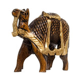 Wooden Camel Statue