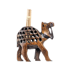 Wooden Camel Toothpick Holder