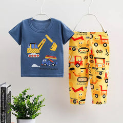 Pure Cotton Children Clothing Sets for Boys and Girls