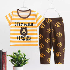 Pure Cotton Children Clothing Sets for Boys and Girls