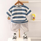 Stylish and Comfortable Kids Clothing Set | Cotton T-Shirt and Shorts for Boys