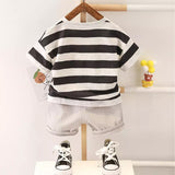 Stylish and Comfortable Kids Clothing Set | Cotton T-Shirt and Shorts for Boys