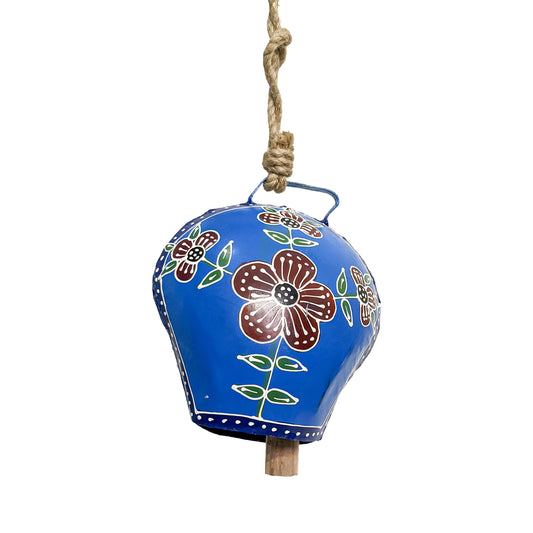 Add a Rustic Touch to Your Home Decor with Hand Painted Cow Bell Metal Decorative Assorted