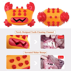  Crab Teeth Clean Dog Chew Toys Features