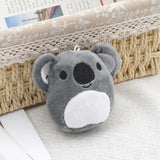 Cute Animals Style Soft Plush Keychains Toy for Kids